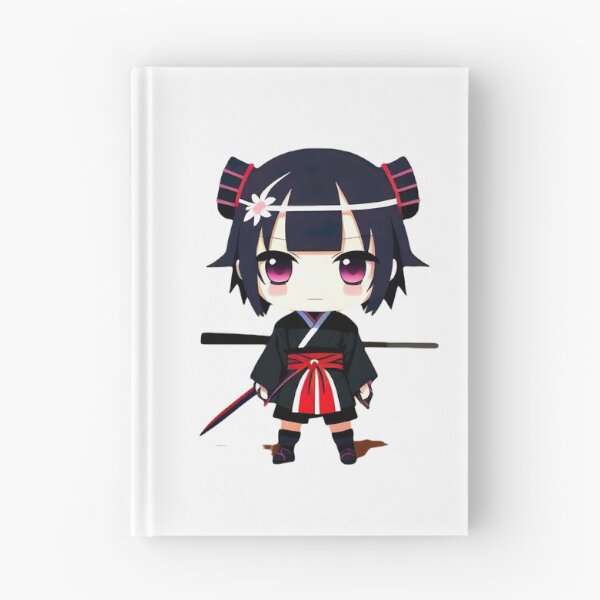 Item preview, Cute, kawaii, chibi, Ninja girl assassin.  designed and sold by Awesome Things.