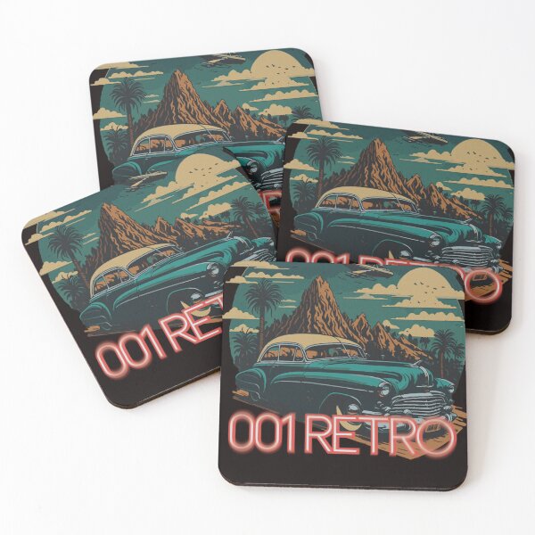 Item preview, 001 retro car designed and sold by ReeceRice.