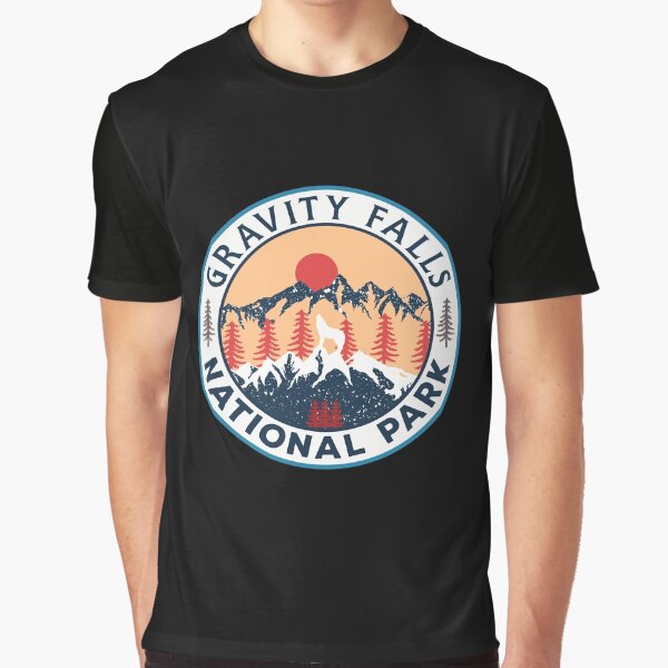 Artikel-Vorschau von Gravity Falls Nationalpark-Vintage, designt und verkauft von nature-space.