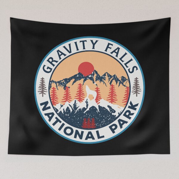 Item preview, Gravity Falls National Park-Vintage designed and sold by nature-space.