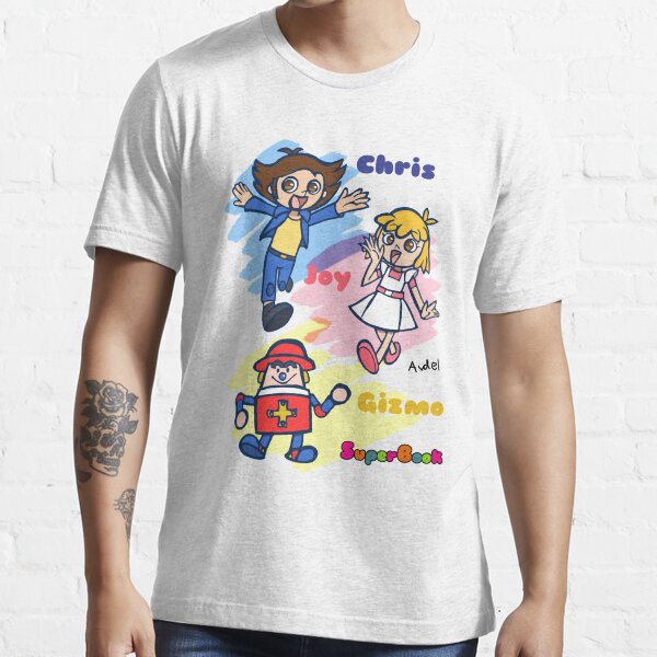 Vista previa del artículo con la obra «Chris, Joy y Gizmo Pop'n-fied (Superlibro)», diseñado y vendido por LillianWisoky.