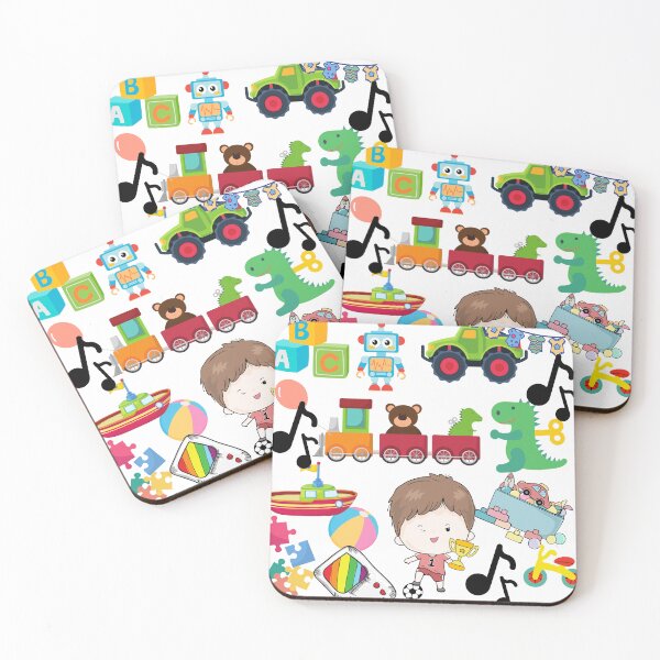 Item preview, baby boy toy background  designed and sold by Novem19.