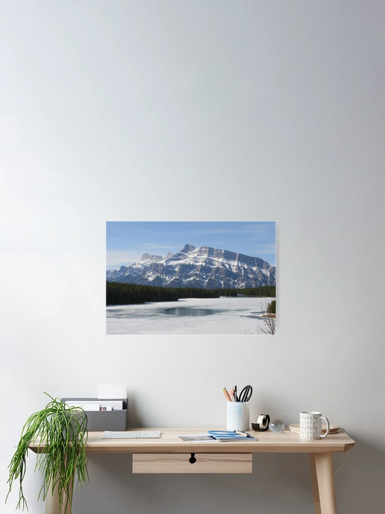 Thumbnail 2 of 3, Poster, Mount Rundle designed and sold by Tim Yuan.