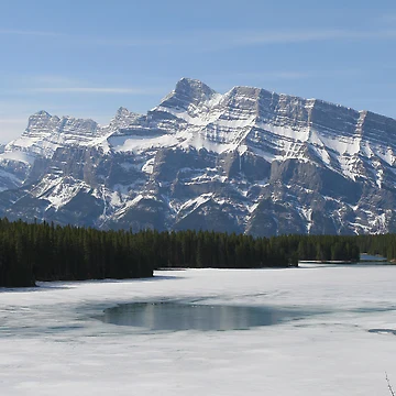 Artwork thumbnail, Mount Rundle by Tim Yuan