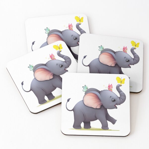 Item preview, Baby Elephant Playtime designed and sold by BumbleChynxBee.
