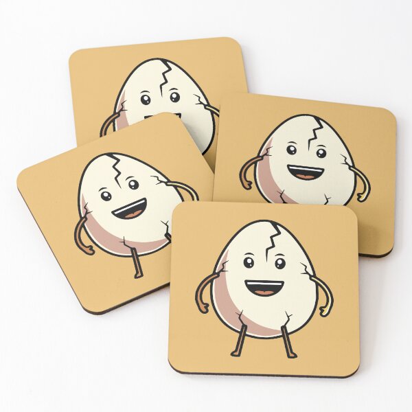 Item preview, Cute Egg Smiling Cartoon Illustration designed and sold by cubbone.