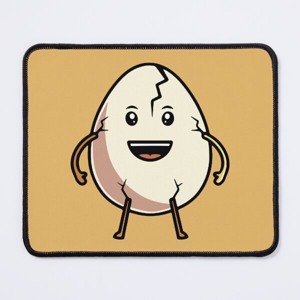 Item preview, Cute Egg Smiling Cartoon Illustration designed and sold by cubbone.