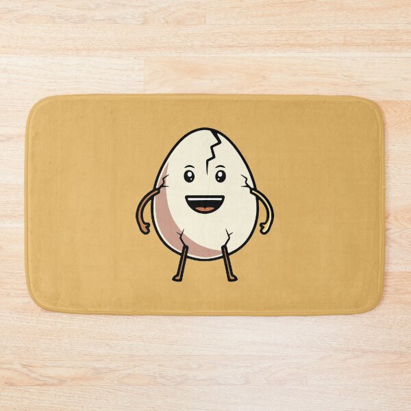 Item preview, Cute Egg Smiling Cartoon Illustration designed and sold by cubbone.