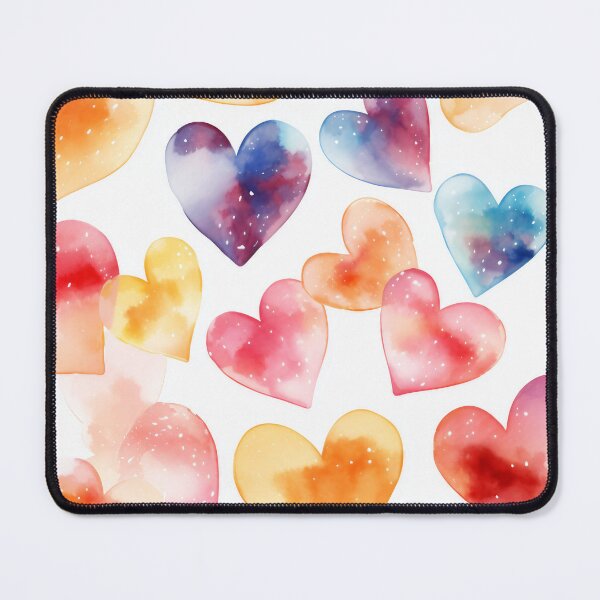 Item preview, Sparkling Heart Watercolor Digital Image designed and sold by RestingLioness.