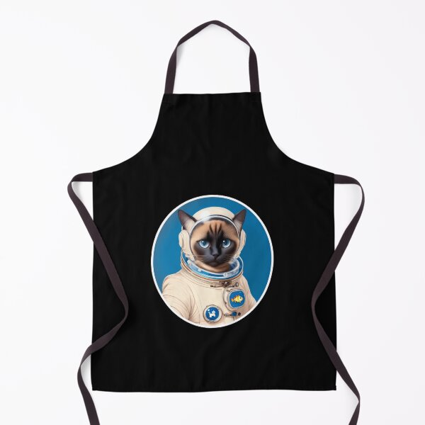 Item preview, Siamese cat kitten astronaut space designed and sold by w1ckerman.