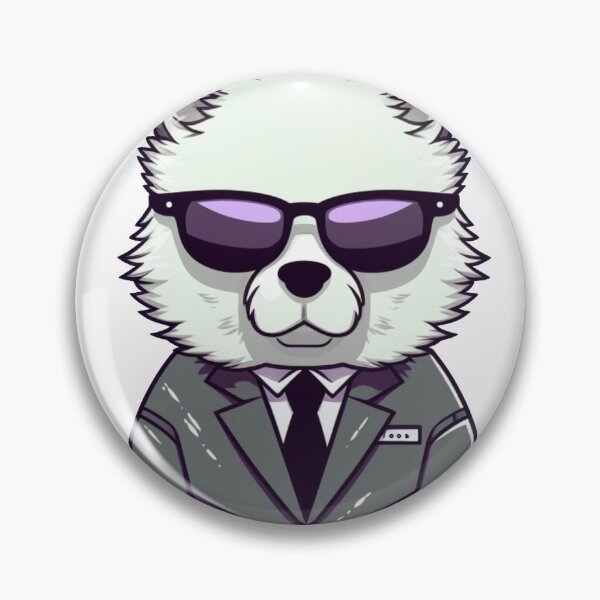 Item preview, Cool Boss Dog Wearing Sunglass designed and sold by quotopia.