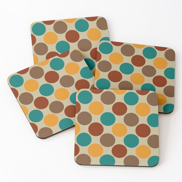 Item preview, Retro Polka Dots 70's Vibes  designed and sold by RegalitosParaTi.