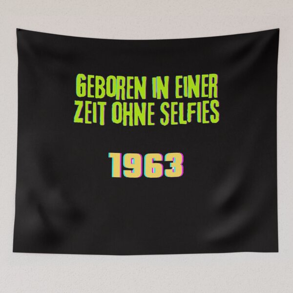 Item preview, Born in a time without selfies 1963 designed and sold by Bernsteinhaus.
