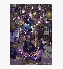 Modern Male Witch: Attic Photographic Print