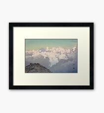 Yoshida Hiroshi - View from Komagatake Framed Print