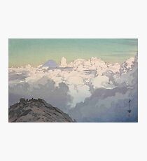 Yoshida Hiroshi - View from Komagatake Photographic Print