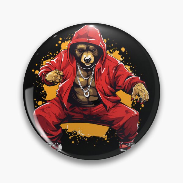 Item preview, "Bear Grooves: Impressive Breakdancer Moves" designed and sold by Art-Vortex-fr.