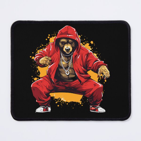 Item preview, "Bear Grooves: Impressive Breakdancer Moves" designed and sold by Art-Vortex-fr.