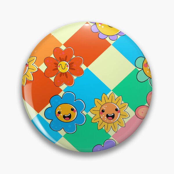 Artikelvorschau, Bright Squares Trippy Smiley entworfen und verkauft von MaiZephyr.
