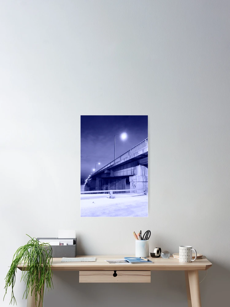 Thumbnail 2 of 3, Poster, Point Douglas Bridge designed and sold by Geoffrey.