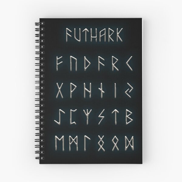 Item preview, Silver futhark runes designed and sold by Teodosija.