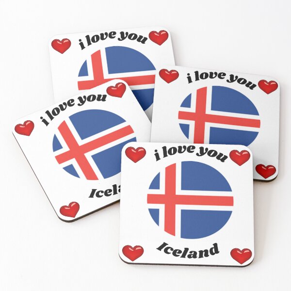 Item preview, icelandic flag designed and sold by CARANIACLS.