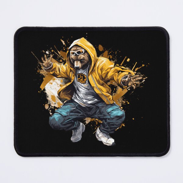 Item preview,  "Bear Grooves: Impressive Breakdancer Moves" designed and sold by Art-Vortex-fr.