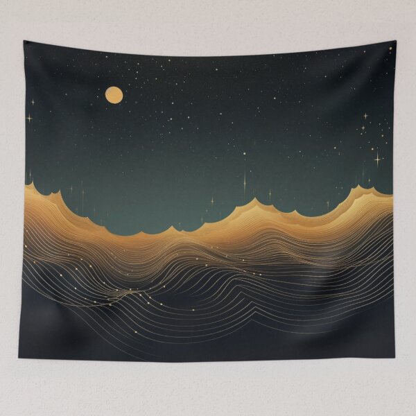 Item preview, Dream Waves designed and sold by hummingcabin.