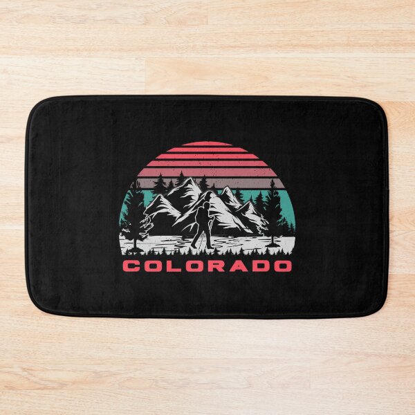 Item preview, Diseño retro de senderismo de Colorado designed and sold by EalpalRicoin.