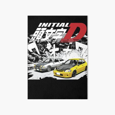 Initial D Drifting bunta gc8 type r rally blue