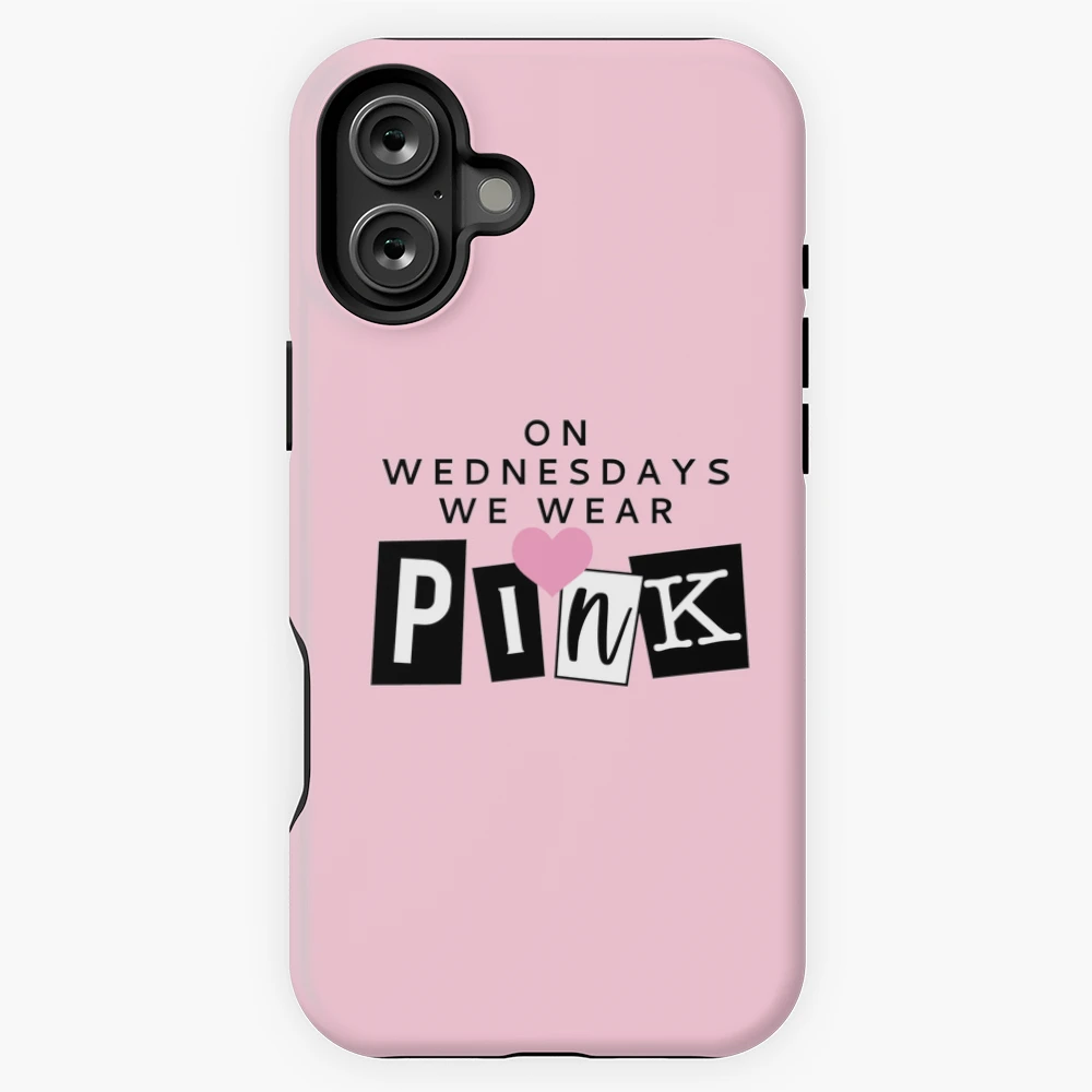 On wednesday we wear pink