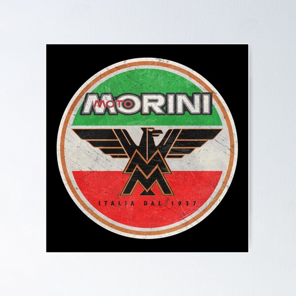 Item preview, Moto Morini. Retro Badge designed and sold by Rapaz Designs.