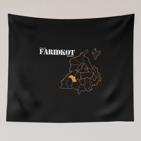 Item preview, Punjab Faridkot District designed and sold by inkstyl.
