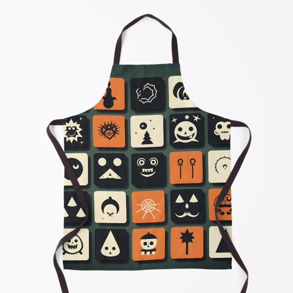 Item preview, Minimal Halloween icon set black, white,orange designed and sold by Sunakokookkook.