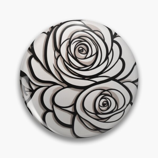 Item preview, black rose sticker designed and sold by Tape2Sticker.