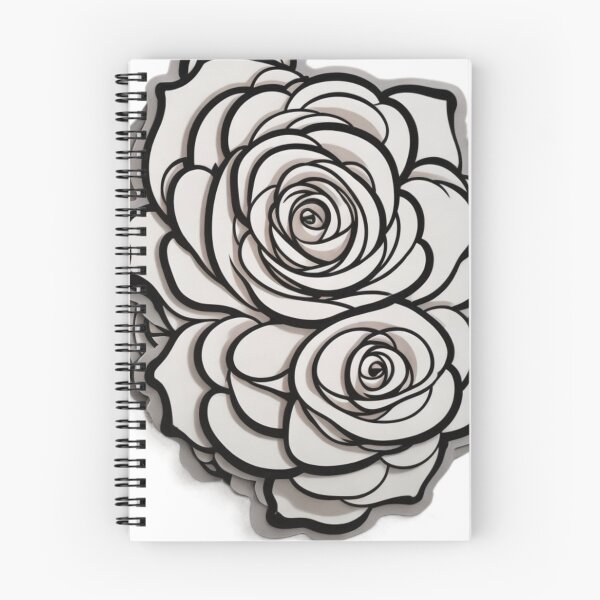 Item preview, black rose sticker designed and sold by Tape2Sticker.