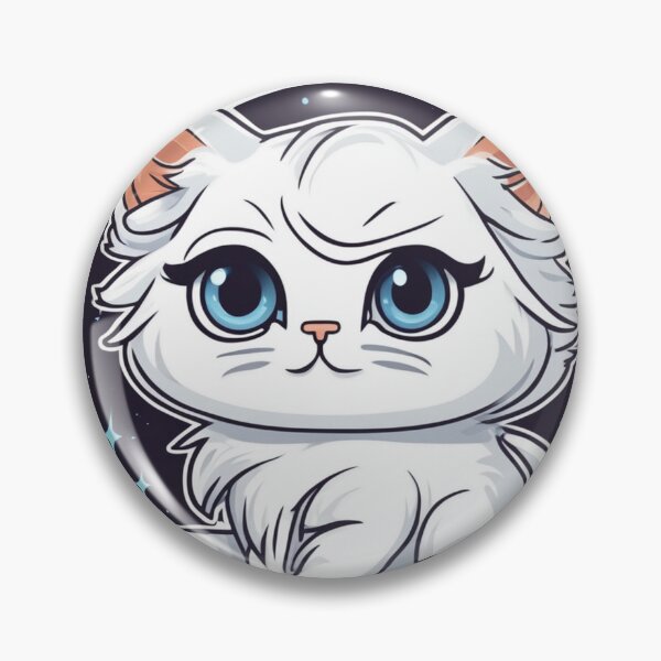 Item preview, Persian Beauty: Captivating Artwork for Loving Cat Lovers Cute Kawaii Pastel designed and sold by shypixels.