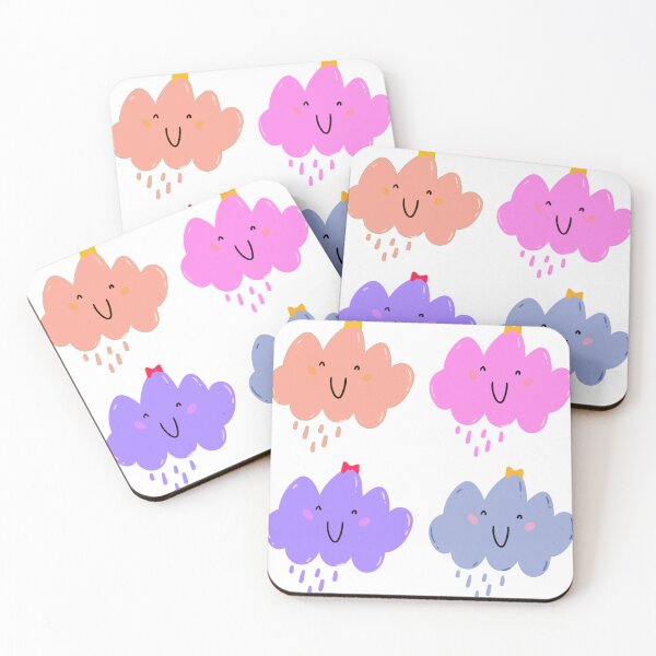 Item preview, Kawaii Rain Clouds Sickers Pack designed and sold by Allomensiaa.