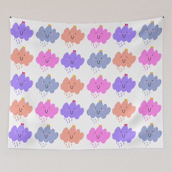 Item preview, Kawaii Rain Clouds Sickers Pack designed and sold by Allomensiaa.
