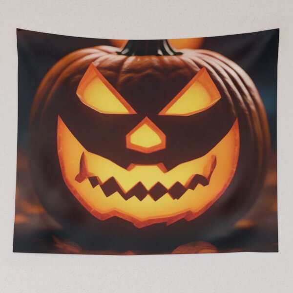 Item preview, Jack-O-Lantern Scary Photo Halloween designed and sold by PLANTONE.