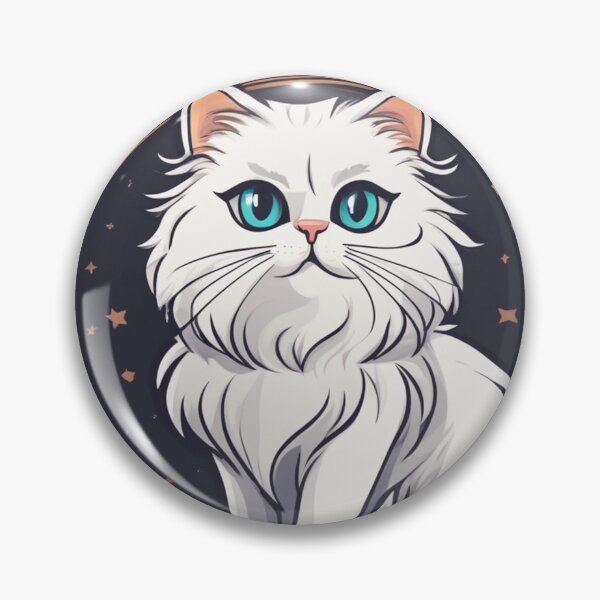 Item preview, Charming Persian Companionship: Art that Speaks to Cat Moms and Dads, Parents, Lovers Cute Pastel Kawaii designed and sold by shypixels.