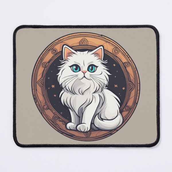 Item preview, Charming Persian Companionship: Art that Speaks to Cat Moms and Dads, Parents, Lovers Cute Pastel Kawaii designed and sold by shypixels.