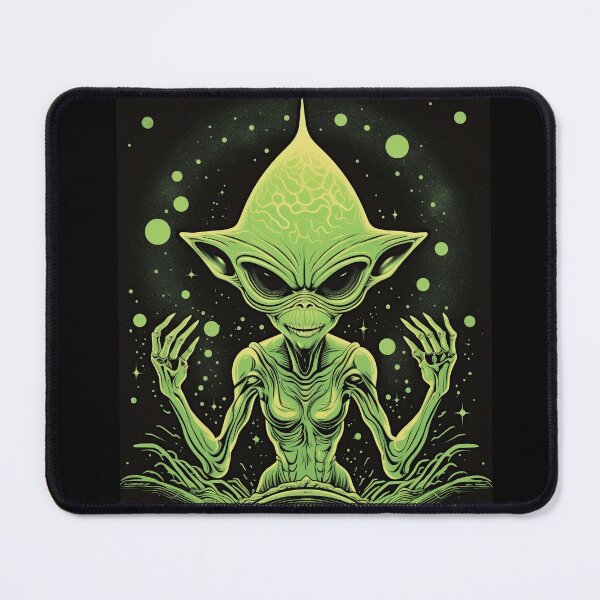 Item preview, Happy Green Alien designed and sold by EdgarJake.