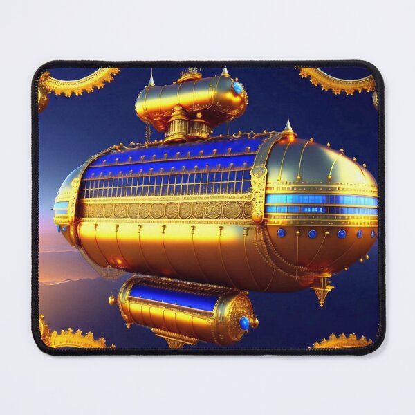 Item preview, Steampunk airship designed and sold by M-Y-A-R-T-.