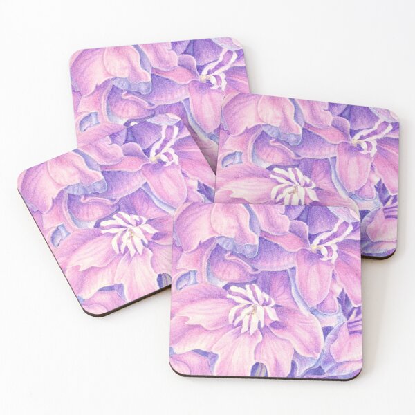 Item preview, Delphinium Flowers designed and sold by YuNikDraw.