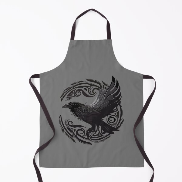 Item preview, Crow Raven Kattegat Viking T-Shirt & accessories for Viking warriors Lover designed and sold by Arty Fun Shop.