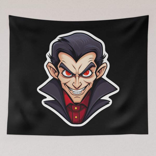 Item preview, Creepy man in black cloak 	 designed and sold by EalpalRicoin.