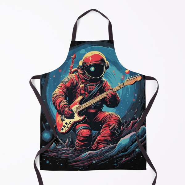 Item preview, Astronaut Playing Guitar in Space designed and sold by EdgarJake.