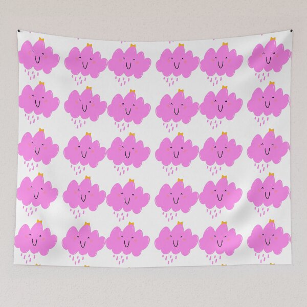 Item preview, Pink kawaii Rain Clouds Sickers Pack designed and sold by Allomensiaa.