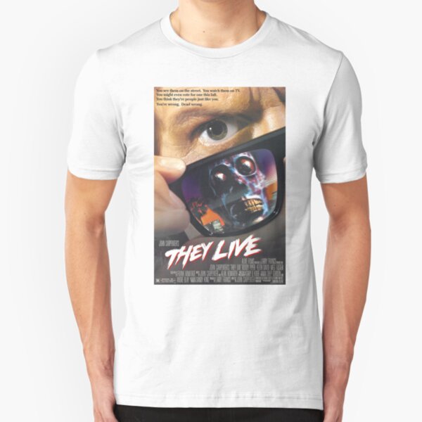 They Live! Slim Fit T-Shirt